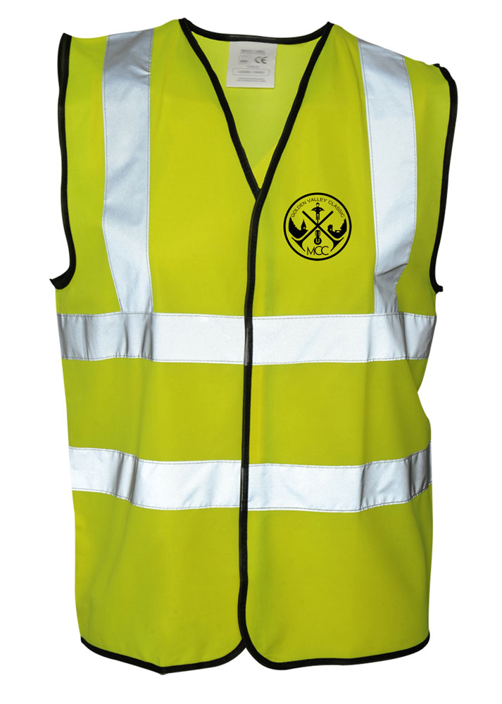 Hi-Vis waistcoat (GVCMC logo) £ 7.99 +£2.50PP